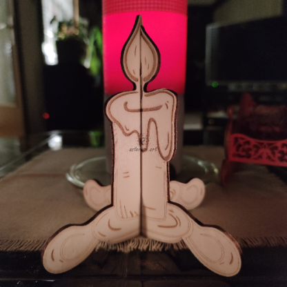 3D candle -asteropeart.bitrotator.net